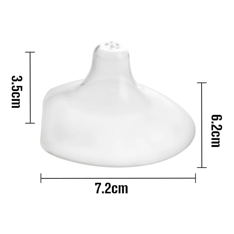 Haakaa Silicone Nipple Shields 2-Pack (18mm)