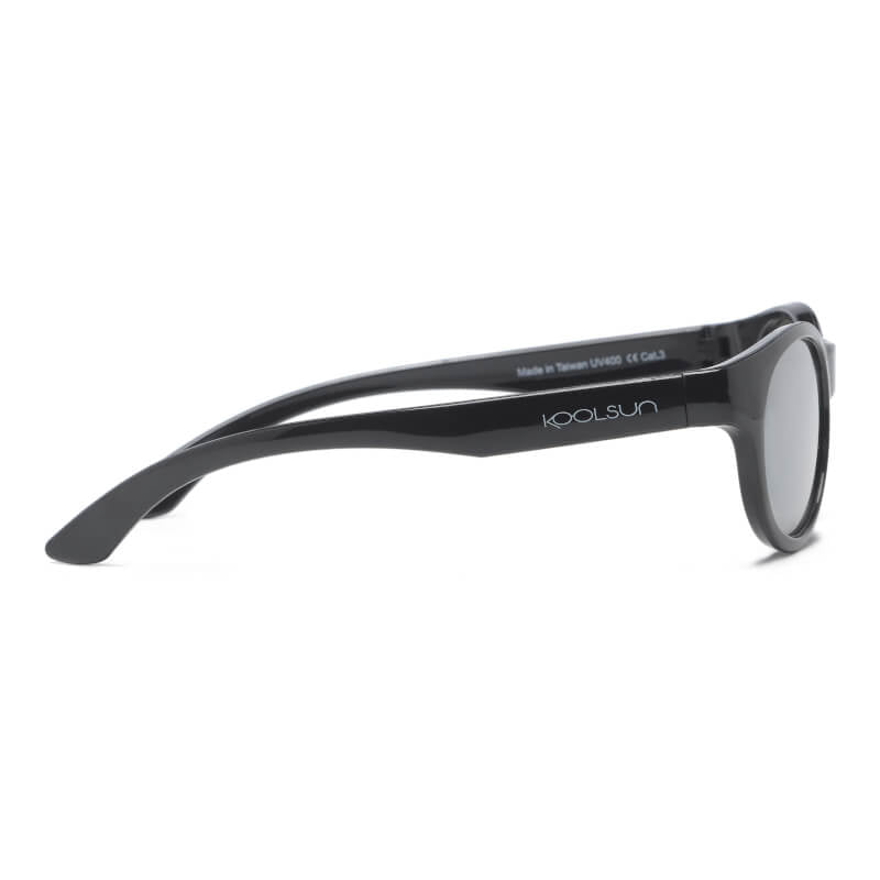 KOOLSUN Boston Kids Sunglasses - Black - 3-8 years