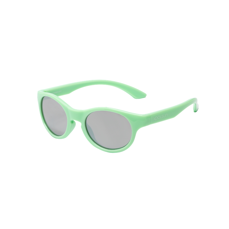 KOOLSUN Boston - Kids Sunglasses - Green Ash - 3-8 years