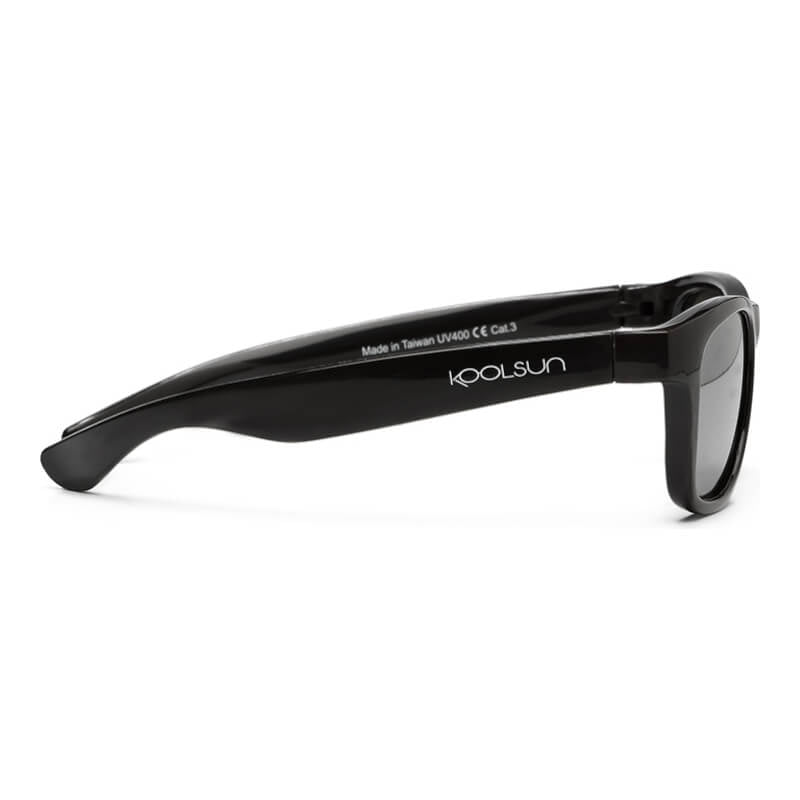 KOOLSUN Wave Kids Sunglasses (3-10 yrs) - Black Onyx