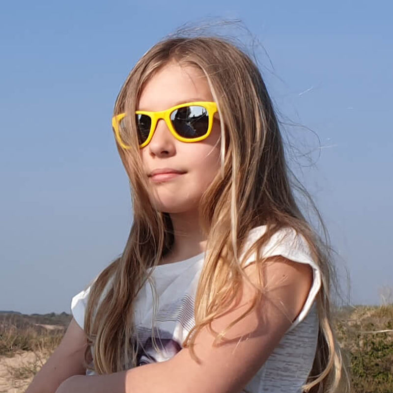 KOOLSUN Wave Kids Sunglasses  (3-10 yrs) - Empire Yellow