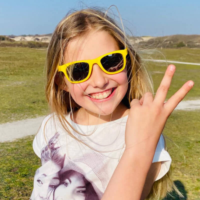 KOOLSUN Wave Kids Sunglasses  (3-10 yrs) - Empire Yellow