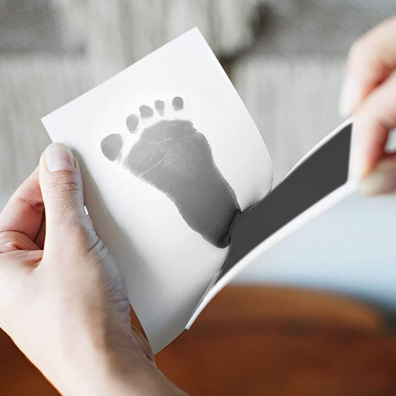 Pearhead Little Pear Clean-Touch Babys Print Inkpad - Black