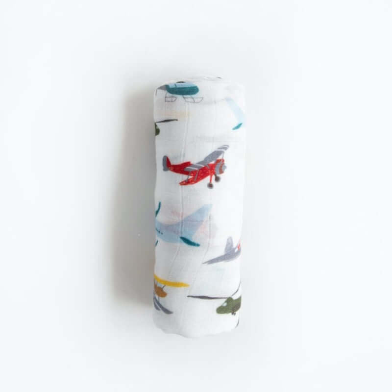 Little Unicorn Muslin Swaddle - Airshow