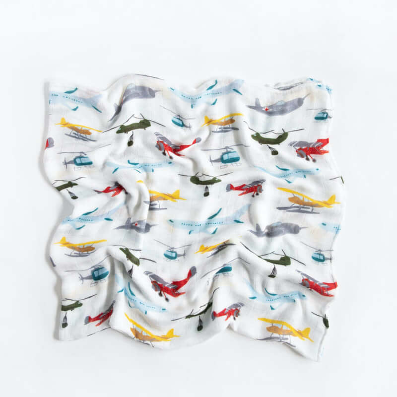 Little Unicorn Muslin Swaddle - Airshow