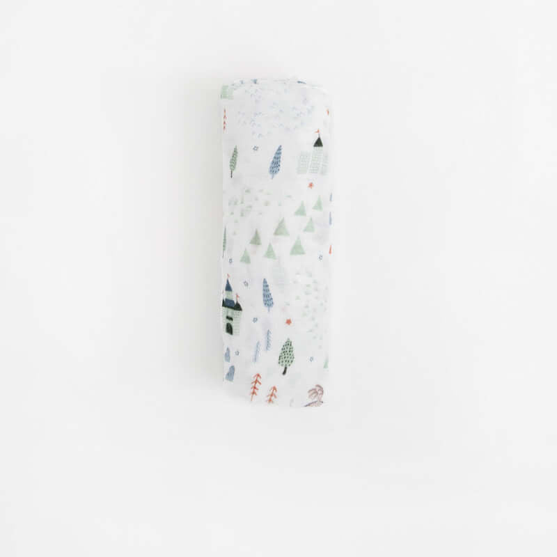 Little Unicorn Muslin Swaddle - Dragon Days