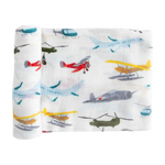 Little Unicorn Muslin Swaddle - Airshow