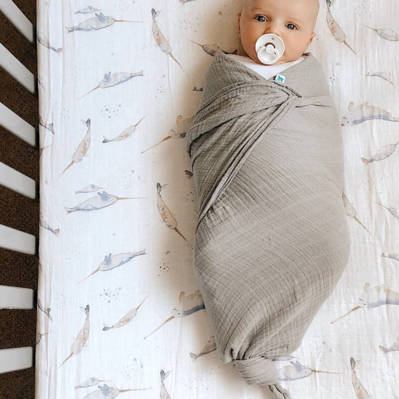 Little Unicorn Muslin Swaddle Set - Planetary