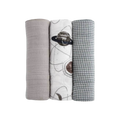 Little Unicorn Muslin Swaddle Set - Planetary