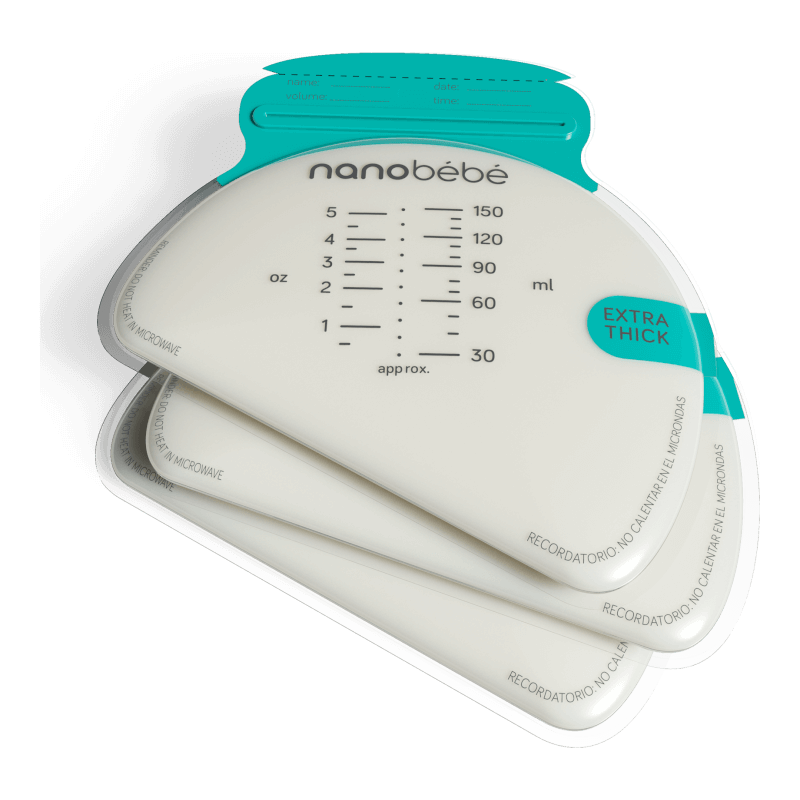 Nanobebe 25 Breastmilk Storage Bags and Organiser
