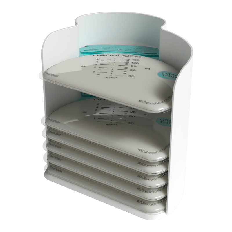 Nanobebe 25 Breastmilk Storage Bags and Organiser