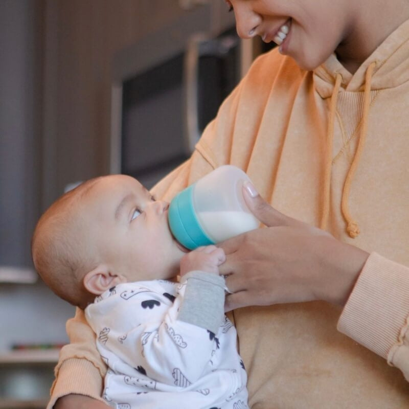 Nanobebe 270mls Flexy Silicone Bottle - White