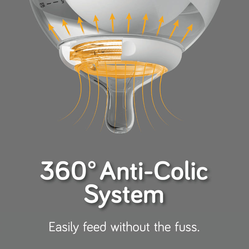 Nanobebe Breastmilk Bottle - Gray