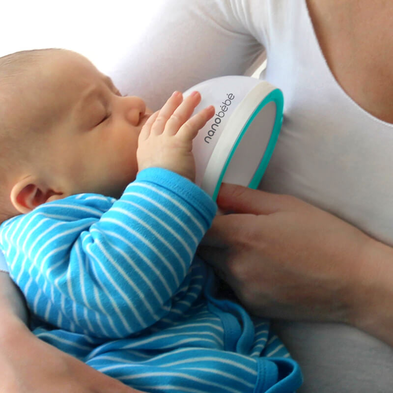 Nanobebe Breastmilk Bottle - Gray