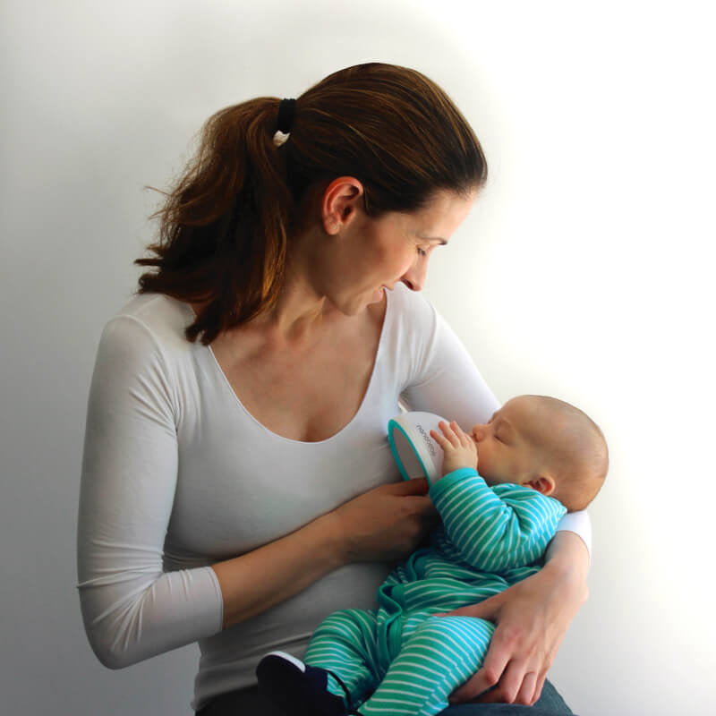 Nanobebe Breastmilk Bottle - Teal