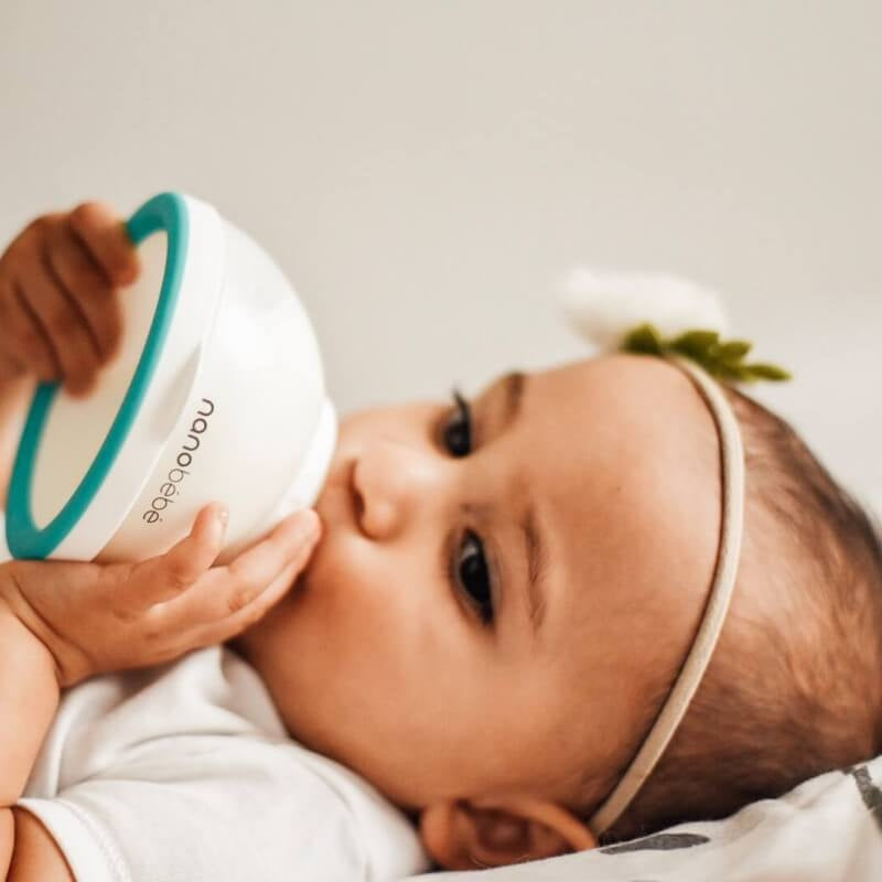 Nanobebe Breastmilk Bottle - Teal