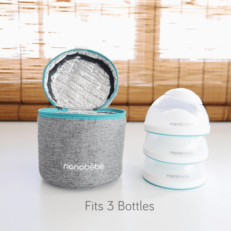 Nanobebe Breastmilk Bottles Cooler Bag