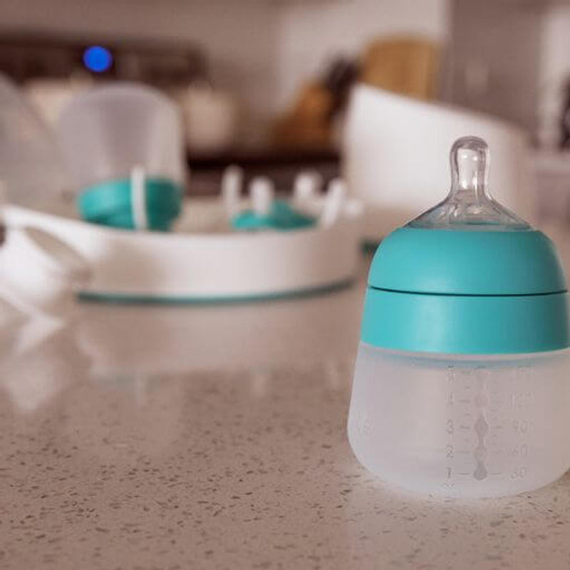 Nanobebe Flexy Silicone Bottle 3-pack - White