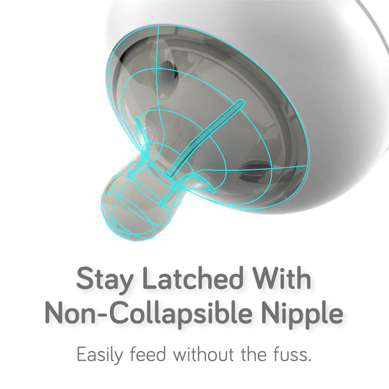 Nanobebe Flexy Silicone Bottle 3-pack - White