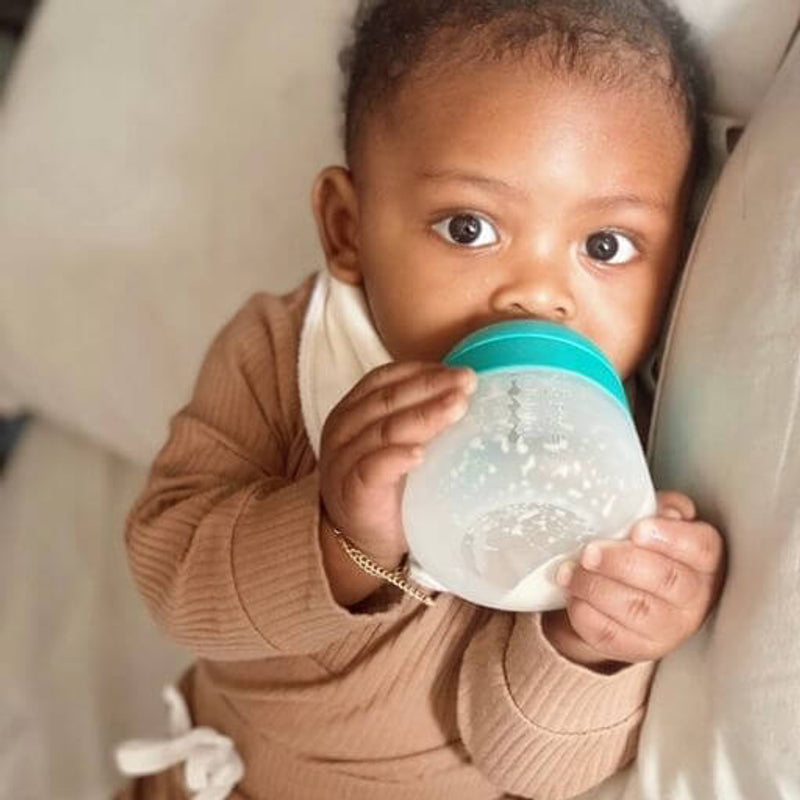 Nanobebe Flexy Silicone Bottle 3-pack - White