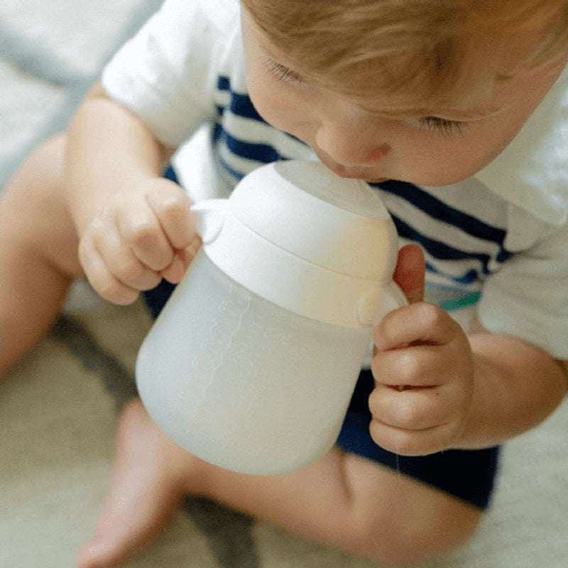 Nanobebe Flexy Silicone Bottle 3-pack - White