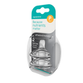 Nanobebe Silicone Teats Twin-Pack - Premmie & Newborn