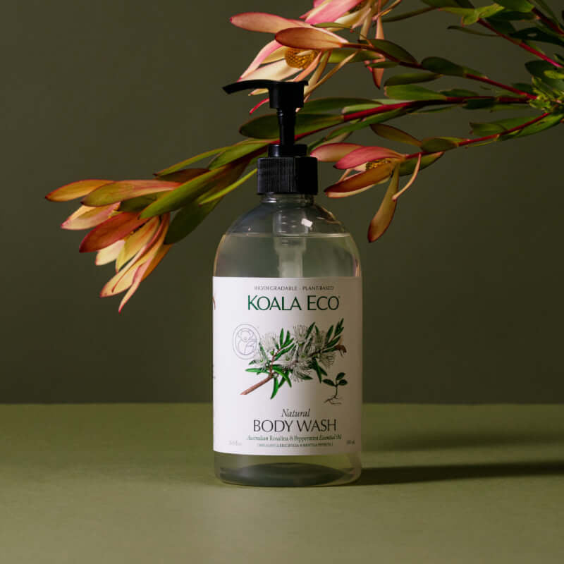 Koala Eco Natural Body Wash - Rosalina & Peppermint 500ml