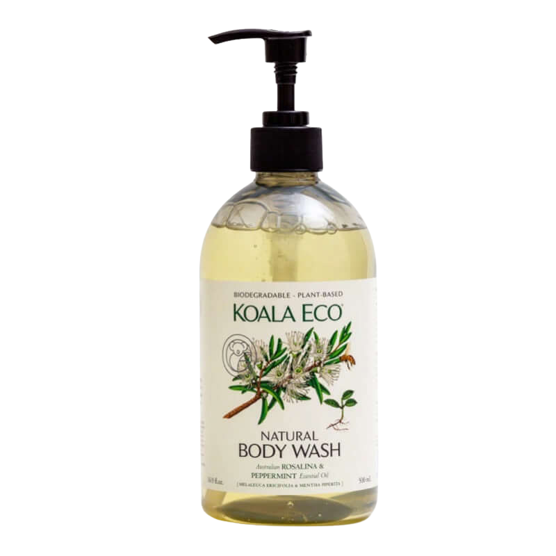 Koala Eco Natural Body Wash - Rosalina & Peppermint 500ml