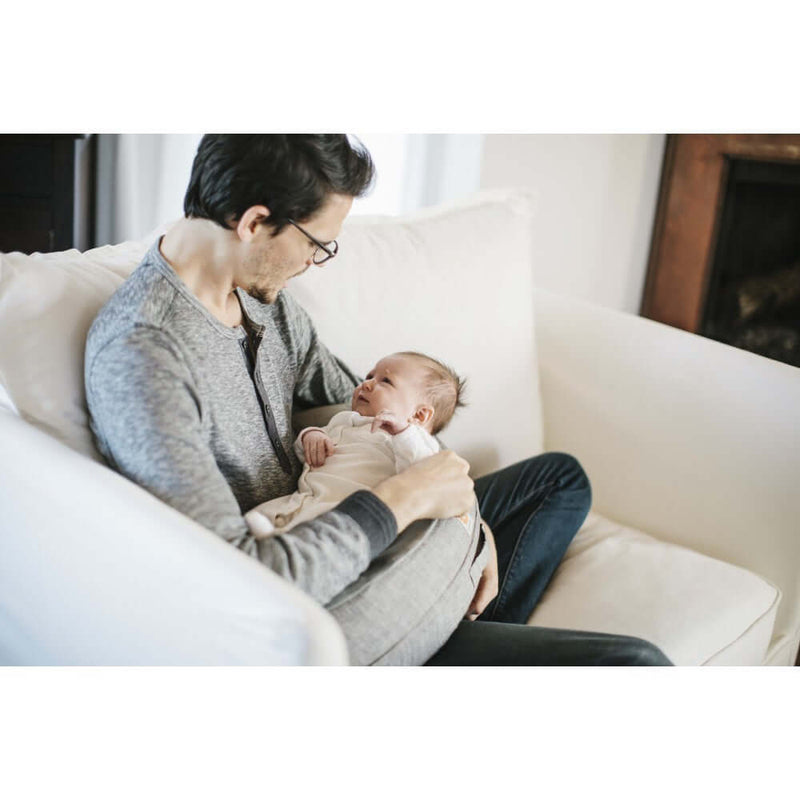 Ergobaby Natural Curve Nursing Pillow - Heathered Grey