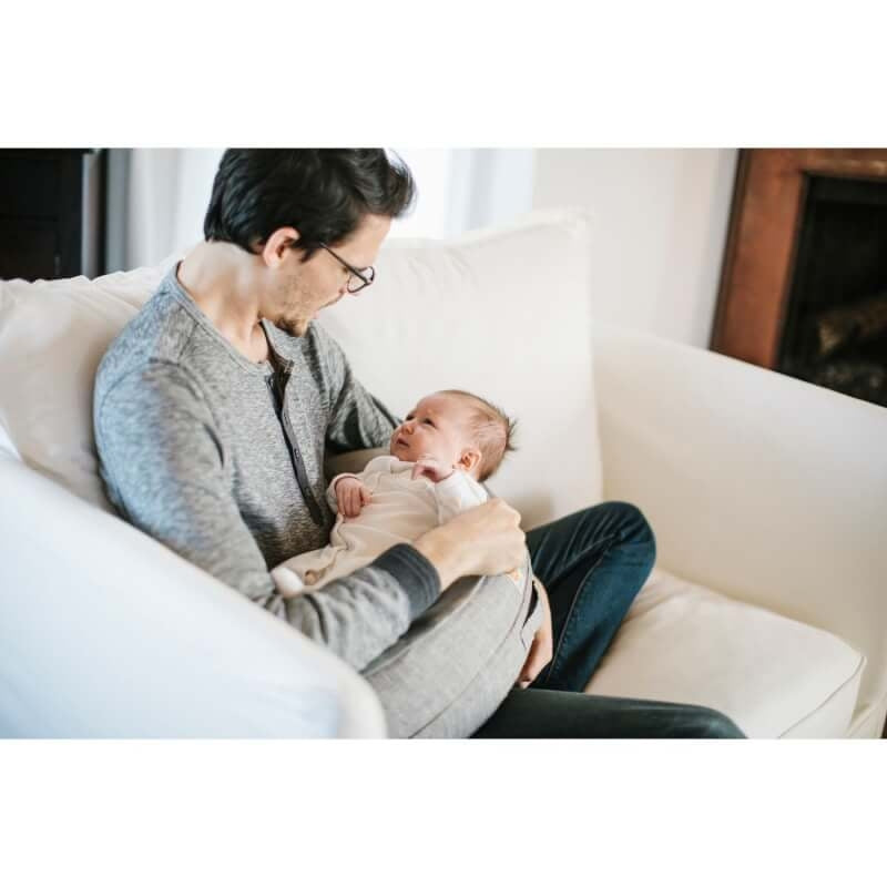 Ergobaby Natural Curve Nursing Pillow with Strap - Grey