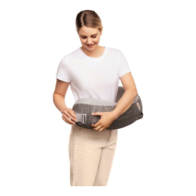 Ergobaby Natural Curve Nursing Pillow with Strap - Grey