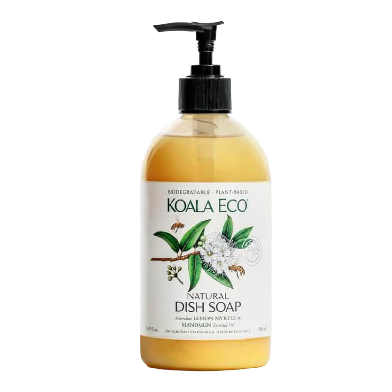 Koala Eco Natural Dish Soap - Lemon Myrtle & Mandarin 500ml