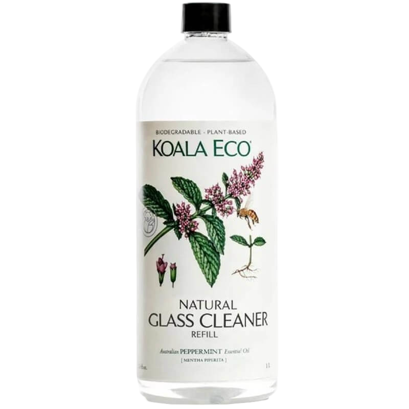 Koala Eco Natural Glass Cleaner - Peppermint 1L Refill