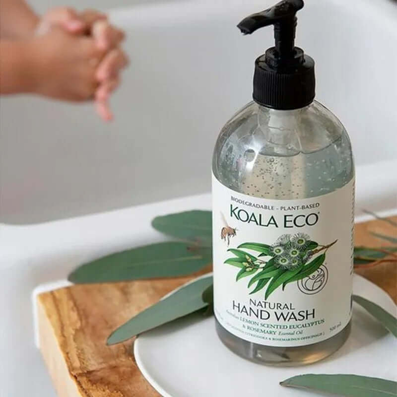 Koala Eco Natural Hand Wash - Lemon Scented Eucalyptus & Rosemary 500ml