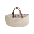 Nestling Nappy Caddy - Dark Natural Melange