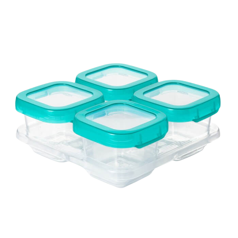 OXO Tot Plastic Baby Blocks™ - Teal - 4x6oz