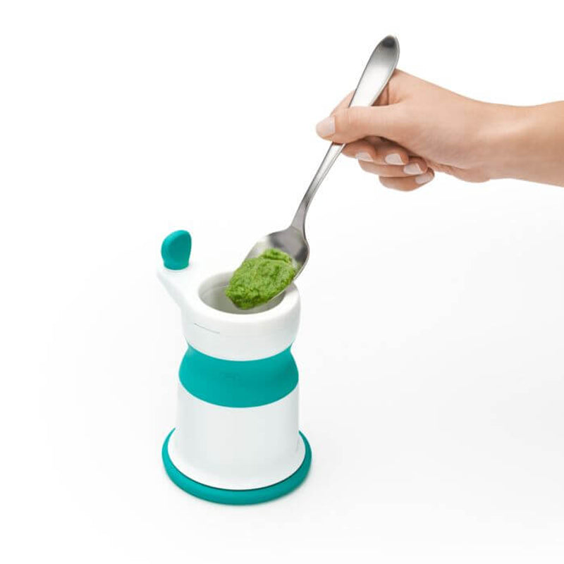OXO Tot Mash Maker Baby Food Mill - Teal
