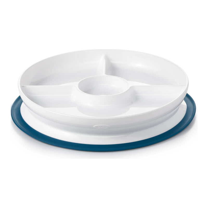 OXO Tot Stick & Stay Suction Divided Plate
