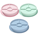Stick & Stay Suction Divided Plate