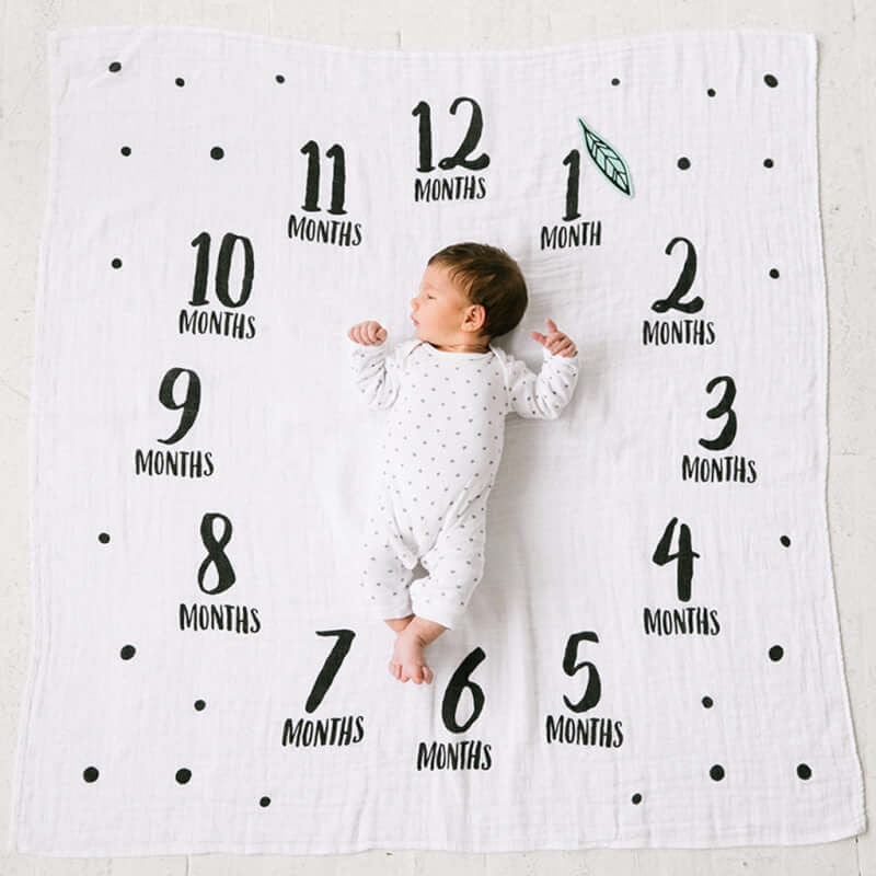 Pearhead Watch Me Grow Photo Blanket
