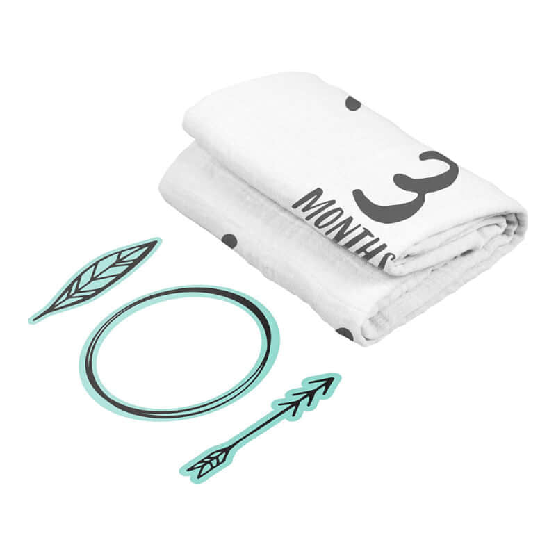 Pearhead Watch Me Grow Photo Blanket