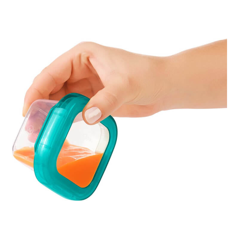 OXO Tot Plastic Baby Blocks™ - Teal - 3 x 2oz