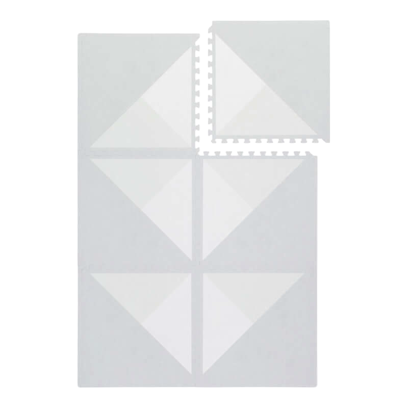 Toddlekind Premium Foam Play Mats 120x180cm - Kyte Collection - Storm