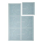Toddlekind Premium Foam Play Mats 120x180cm - Linear Collection - Mineral