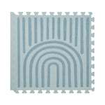Toddlekind Premium Foam Play Mats 120x180cm - Linear Collection - Mineral