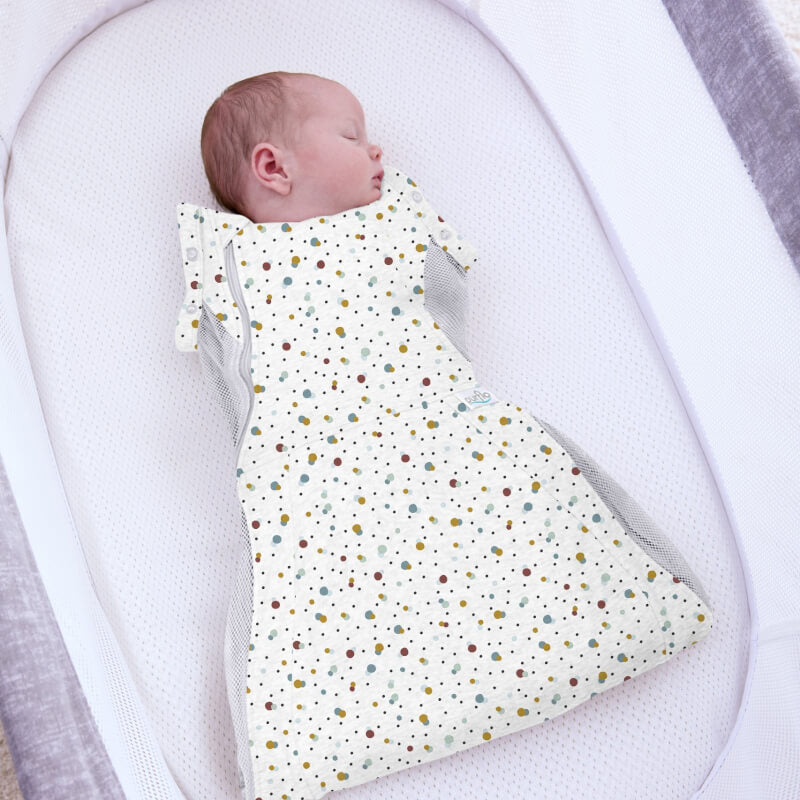 Purflo Swaddle to Sleep Bag 2.5 TOG - Scandi Spot