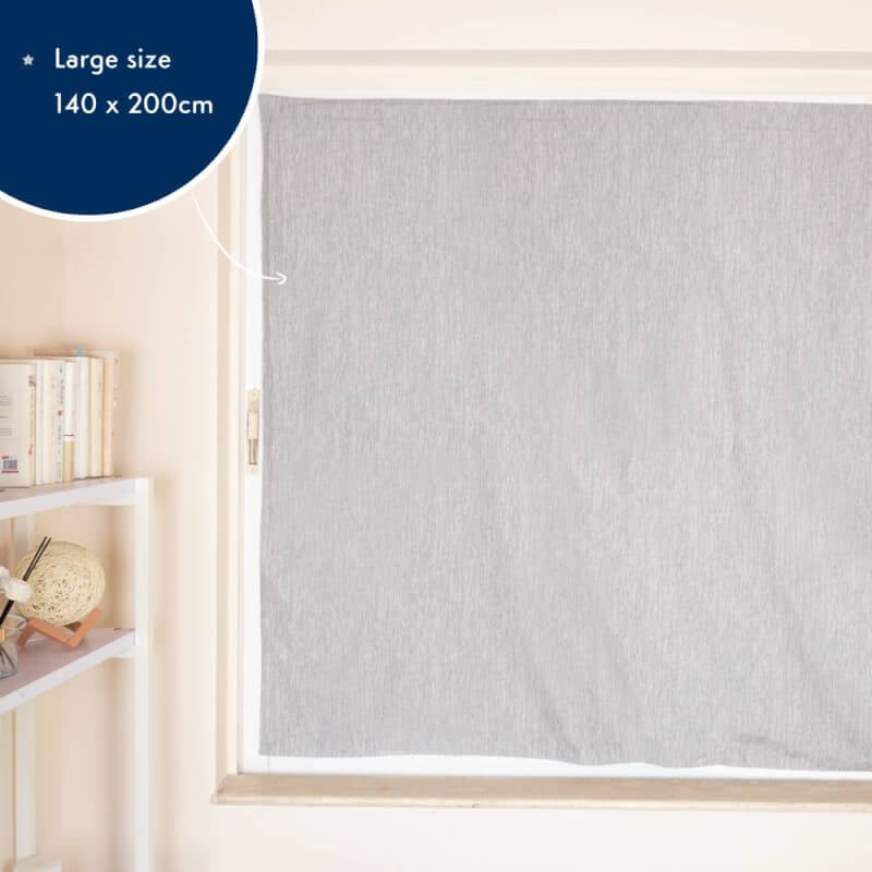 Purflo Total Eclipse Portable Blackout Blind - Grey