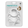 Nanobebe Silicone Bottle Handles - White