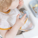 Bumkins Silicone Chewtensils - Grey