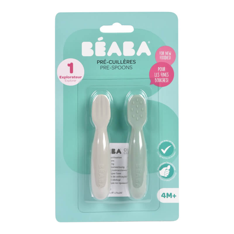 Beaba Silicone Pre-Spoons 2-Pack
